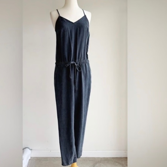 Paige Dark Wash Suki Jumpsuit - Picture 3 of 3